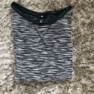 Marbled 3/4 Sleeve Sweater